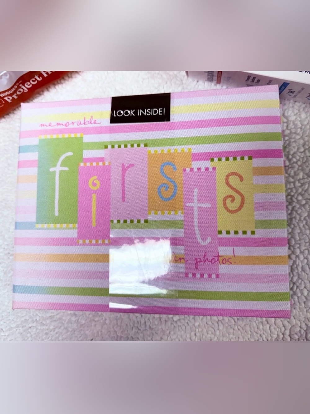 Baby Firsts Photo Album